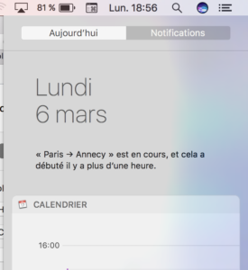 Activer le Centre de Notification